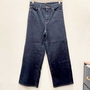 Pre-loved! UNIQLO Dark Wash Wide Leg Jeans!